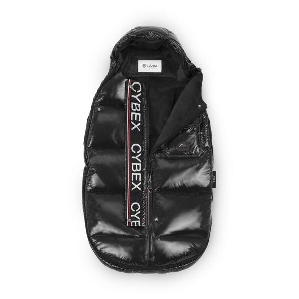 Cybex Platinum Winter Footmuff Mini Deep Black - Black