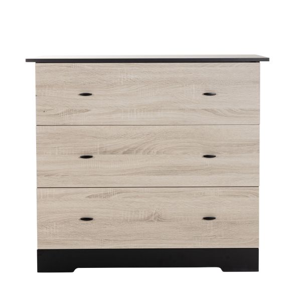 Interbaby Ledikant 70 x 140 Incl. Juniorzijden - Commode 3 laden Basalt Interbaby Ledikant 70 x 140 Incl. Juniorzijden - Commode 3 laden Basalt