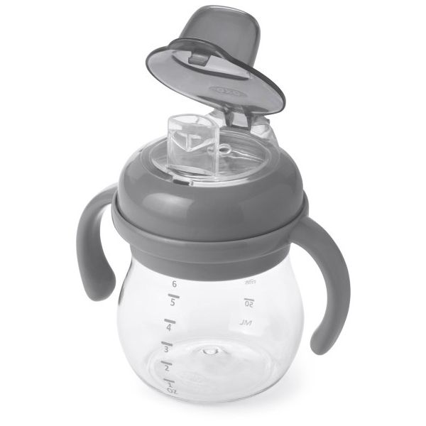 OXO Tot Zachte Tuitbeker 150ml Grey OXO Tot Zachte Tuitbeker 150ml Grey