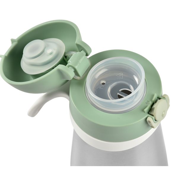 Béaba Drinkfles Roestvrij Staal Groen 350ml Béaba Drinkfles Roestvrij Staal Groen 350ml