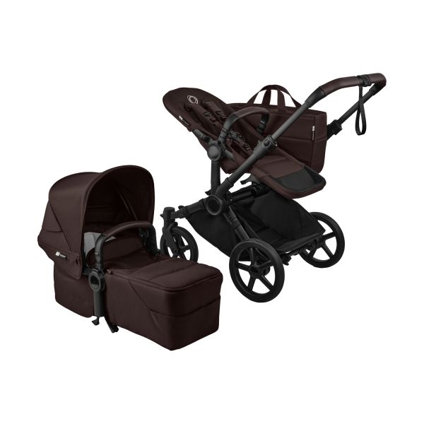 Bugaboo Donkey 6 Renew Double Essentiële Bundel Duowagen - Cocoa Brown Bugaboo Donkey 6 Renew Double Essentiële Bundel Duowagen - Cocoa Brown