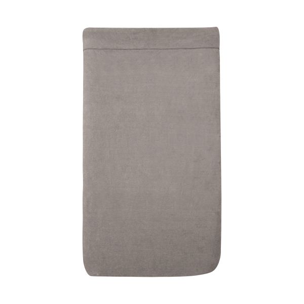 Witlof For Kids Velvet Rib Ledikantdeken - 60 x 120 cm - Warm Grey Witlof For Kids Velvet Rib Ledikantdeken - 60 x 120 cm - Warm Grey
