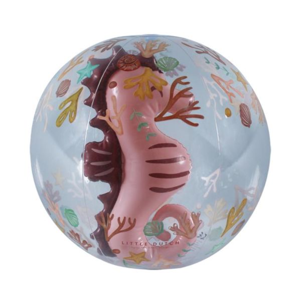 Little Dutch Strandbal 3D Figuur Ocean Dreams Roze Little Dutch Strandbal 3D Figuur Ocean Dreams Roze