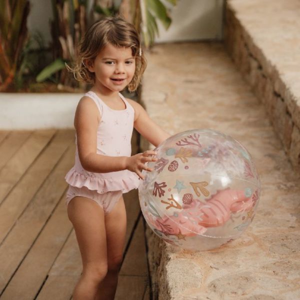 Little Dutch Strandbal 3D Figuur Ocean Dreams Roze Little Dutch Strandbal 3D Figuur Ocean Dreams Roze