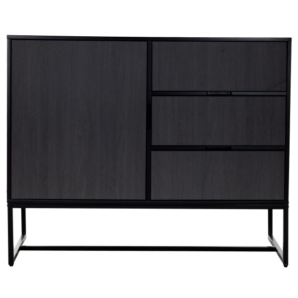 TWF Ledikant Incl. Juniorzijde 70 x 140 - Commode Preston