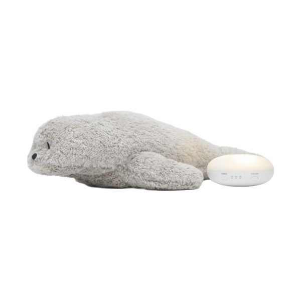 Moonie The Humming Seal Slaapknuffel - Gray Moonie The Humming Seal Slaapknuffel - Gray