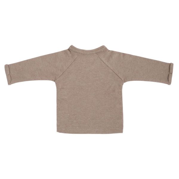 Baby's Only Trui Met Overslag Melange Clay