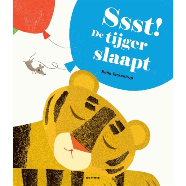 Gottmer Kartonboekje Ssst! De Tijger Slaapt