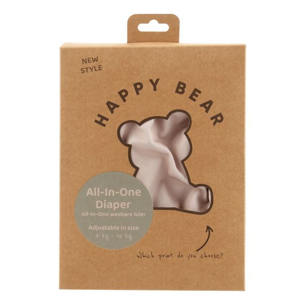 HappyBear Luier All-In One Nougat HappyBear Luier All-In One Nougat