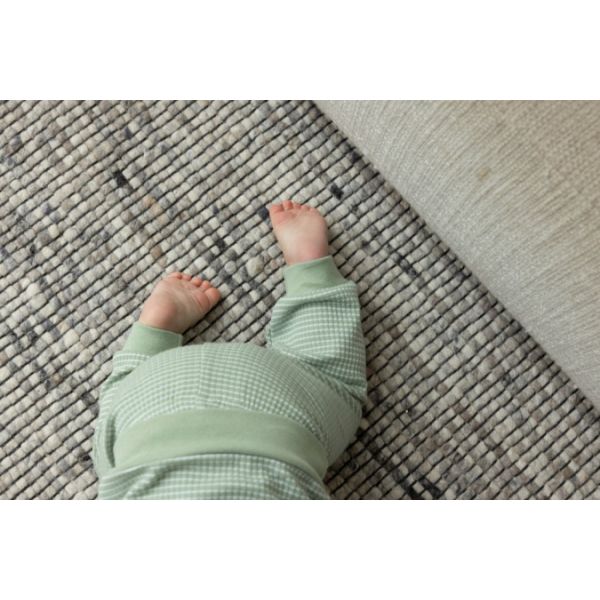 Feetje Pyjama Wafel Groen melange mt 62