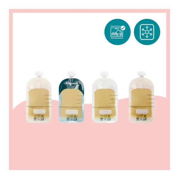 Babymoov Herbruikbare Drinkzakjes ISY Pouches (20Stuks) Babymoov Herbruikbare Drinkzakjes ISY Pouches (20Stuks)