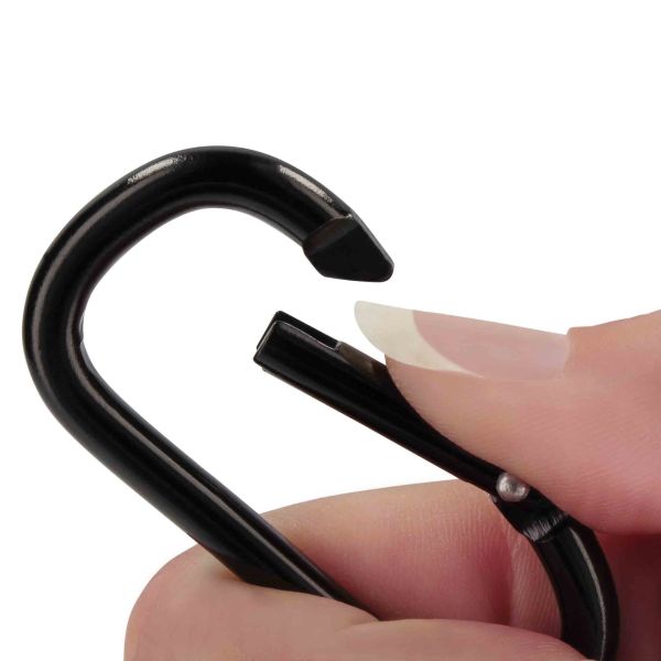 Dooky Buggy Hooks Small Black 2-Pack Dooky Buggy Hooks Small Black 2-Pack