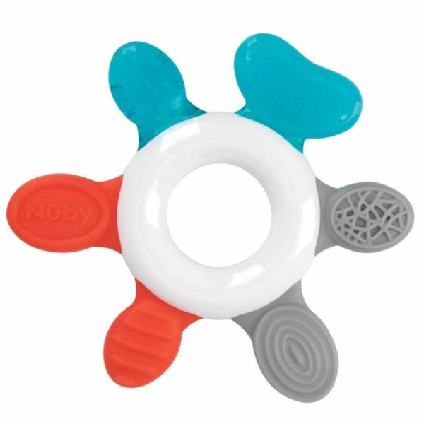 Nuby Bijtspeeltje Allerlei Texturen 3mnd+ Nuby Bijtspeeltje Allerlei Texturen 3mnd+