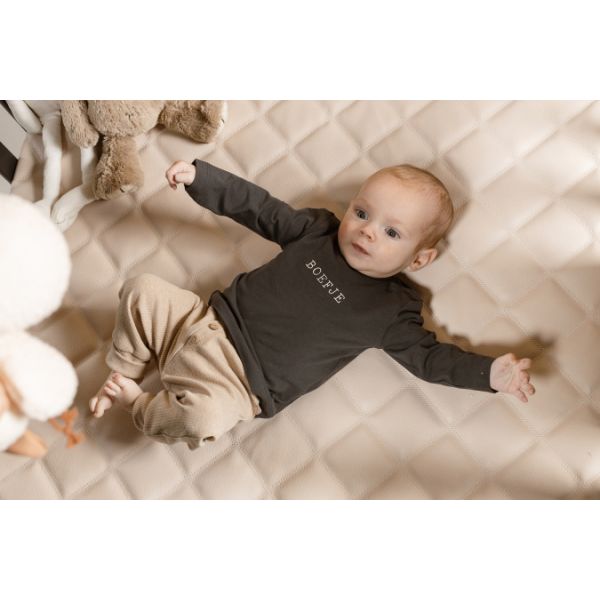 Ralph Boyer Boxmatras Leer Beige