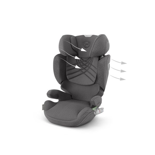Cybex Autostoel SOLUTION T I-FIX PLUS Mirage Grey - Dark Grey





