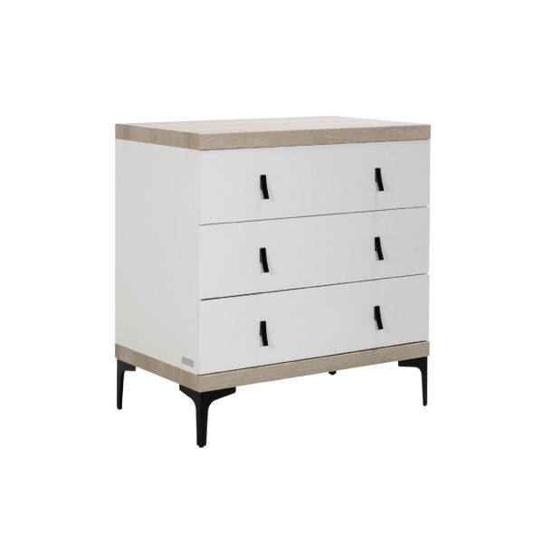 Interbaby Commode 3 Laden Strips Wit Interbaby Commode 3 Laden Strips Wit