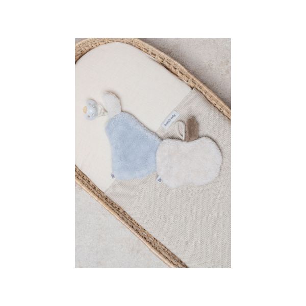Baby's Only Speendoekje Peer Cozy Misty Blue Baby's Only Speendoekje Peer Cozy Misty Blue