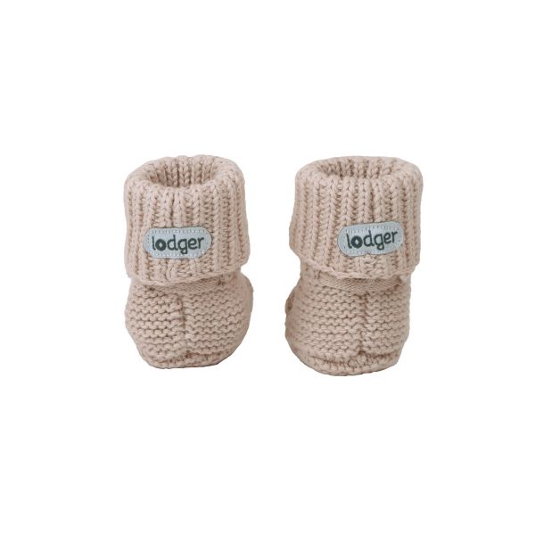 Lodger Slipper Knit Birch 0-6mnd 0-6 maanden Lodger Slipper Knit Birch 0-6mnd 0-6 maanden
