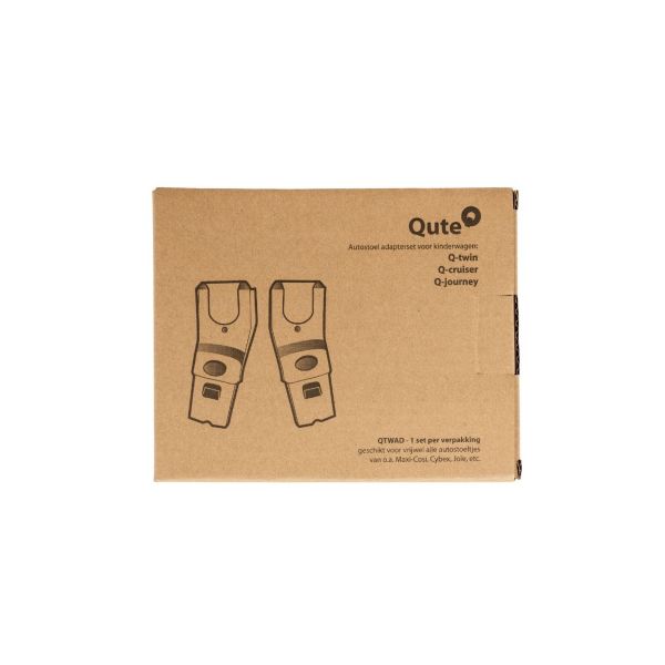 Qute Autostoel Adapter Set Q-Twin
Qute Autostoel Adapter Set Q-Twin