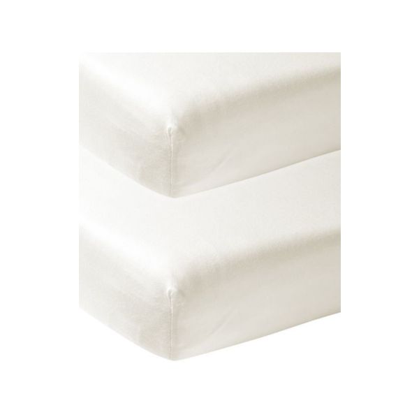 Meyco Wieghoeslaken Jersey Offwhite 40 x 80/90 cm (2-Pack)