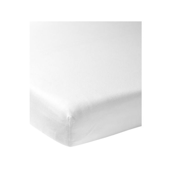 Meyco Ledikanthoeslaken Jersey Wit 60 x 120 cm Meyco Ledikanthoeslaken Jersey Wit 60 x 120 cm