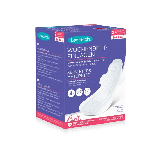 Lansinoh Kraamverband +2 Weken Na De Bevalling (12 stuks) Lansinoh Kraamverband +2 Weken Na De Bevalling (12 stuks)