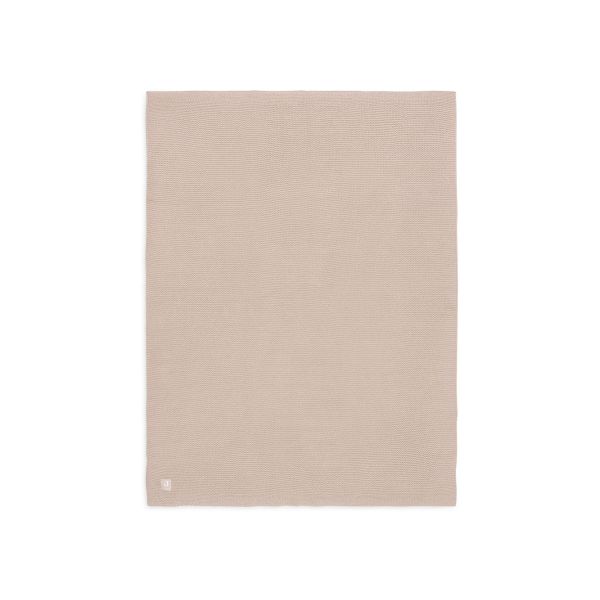 Jollein Basic Knit Ledikantdeken - 100 x 150 cm - Wild Rose Jollein Basic Knit Ledikantdeken - 100 x 150 cm - Wild Rose
