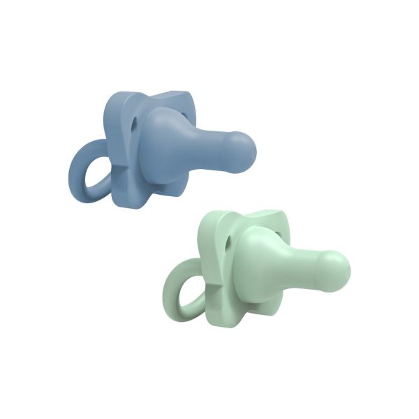 Dr. Brown's Fopspeen 0-6 mnd Siliconen HappyPaci Blauw & Groen
Dr. Brown's Fopspeen 0-6 mnd Siliconen HappyPaci Blauw & Groen