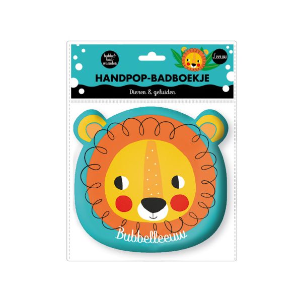 Imagebooks Handpop Badboekje Leeuw
