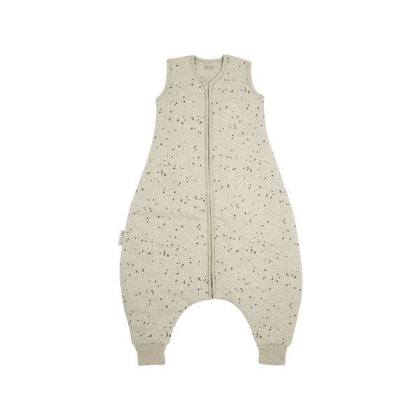 Meyco Slaapzak Winter Jumper Rib Mini Spots Sand Melange 92 cm

