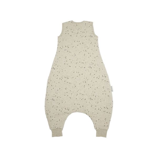 Meyco Slaapzak Winter Jumper Rib Mini Spots Sand Melange 92 cm

