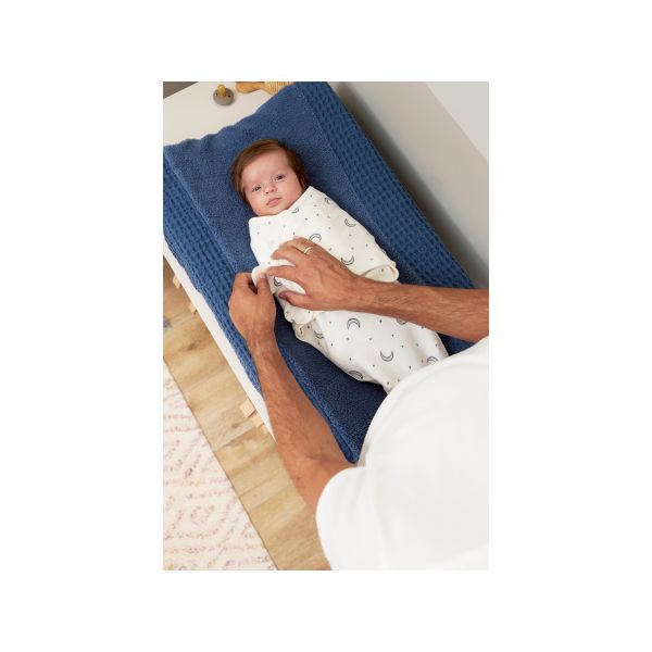 Meyco SwaddleMeyco Moon Indigo 4-6 Maanden 

