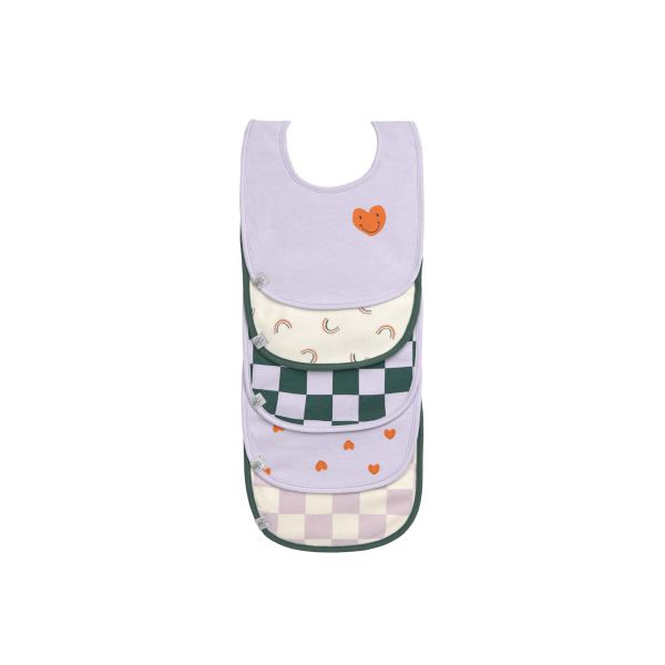 Lässig Slab Multi Pack Happy Rascals Heart Lavender 5-Pack