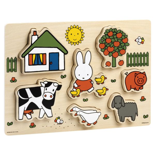 Bambolino Puzzel Hout Nijntje 12mnd+