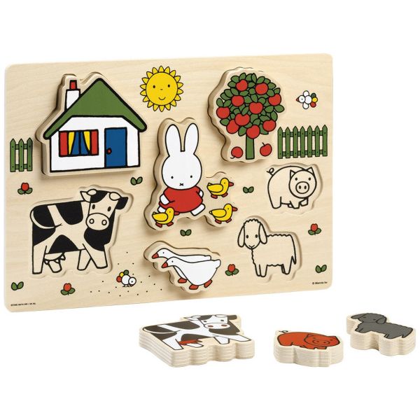 Bambolino Puzzel Hout Nijntje 12mnd+