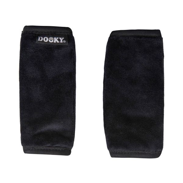 Dooky Seatbelt Pads Black 2 stuks Dooky Seatbelt Pads Black 2 stuks
