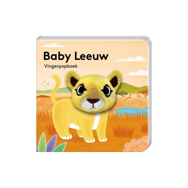 Imagebooks Vingerpopboekje Baby Leeuw Imagebooks Vingerpopboekje Baby Leeuw