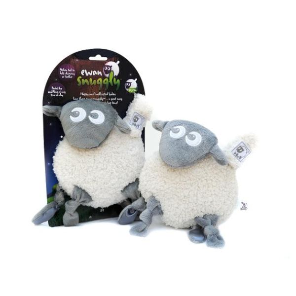 Sweet Dreamers Knuffeldoekje Ewan Sheep Snuggly Grijs