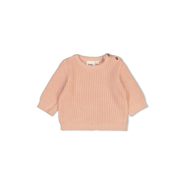 Feetje Sweater Gebreid The Magic is in You Roze 56 Feetje Sweater Gebreid The Magic is in You Roze 56