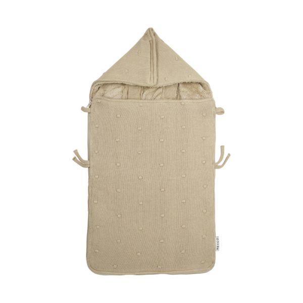 Meyco Voetenzak Mini Knots Sand