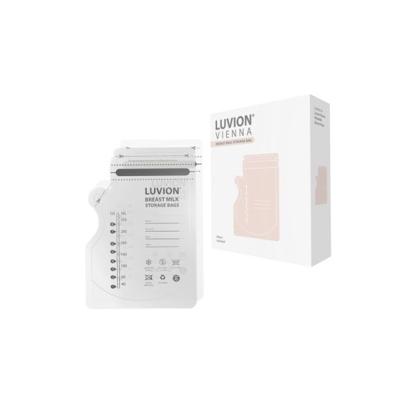 Luvion Moedermelk Bewaarzakjes - 60 Stuks - 250 ml