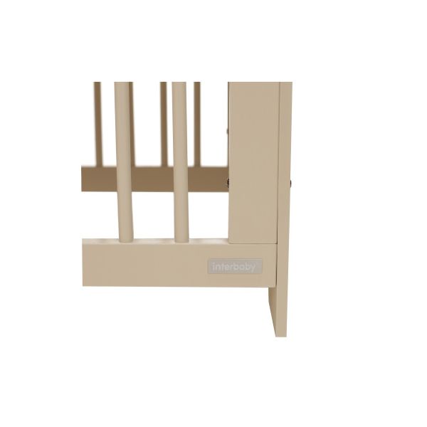 Interbaby Ledikant 60 x 120 Pebble Interbaby Ledikant 60 x 120 Pebble