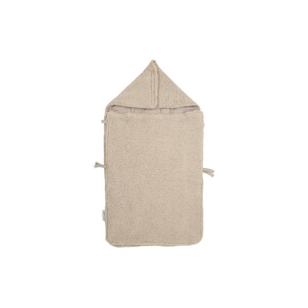 Meyco Voetenzak Autostoel Teddy Sand Meyco Voetenzak Autostoel Teddy Sand
