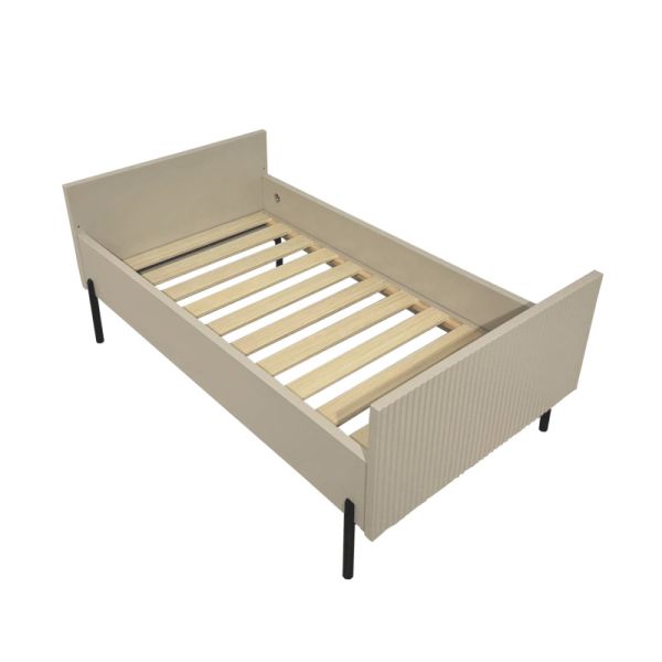 TWF Ledikant 70 x 140 Waves Clay TWF Ledikant 70 x 140 Waves Clay