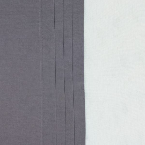 Witlof For Kids Laken Plooien - 60 x 120 cm - Warm Grey Witlof For Kids Laken Plooien - 60 x 120 cm - Warm Grey