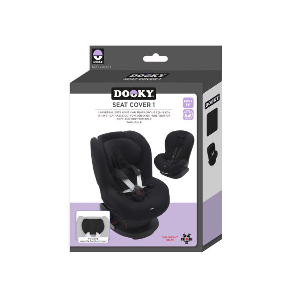 Dooky Seat Cover 1+ Black Uni
Dooky Seat Cover 1+ Black Uni