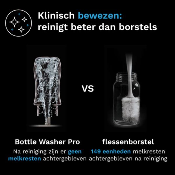 Baby Brezza Bottle Washer Pro - Black / White Baby Brezza Bottle Washer Pro - Black / White