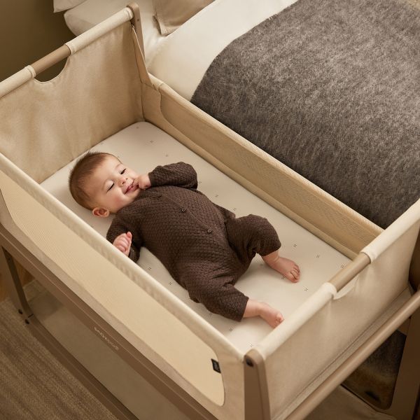 Snüz Hoeslaken Snuzpod Co-Sleeper - 2 Pack - Cashmere Snüz Hoeslaken Snuzpod Co-Sleeper - 2 Pack - Cashmere