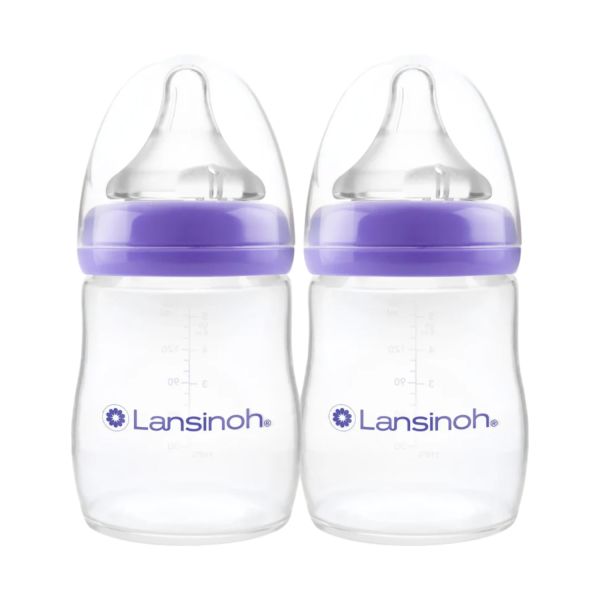 Lansinoh Babyfles - NaturalWave® Speen - 2x 160 ml