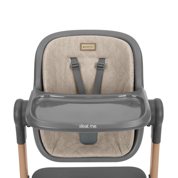 Kikkaboo 2-In-1 Sidesleeper + Kinderstoel Sleat Me Beige Kikkaboo 2-In-1 Sidesleeper + Kinderstoel Sleat Me Beige